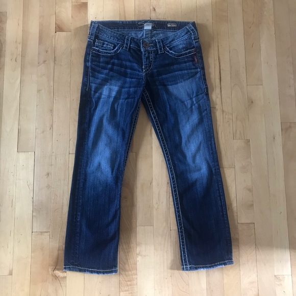 Silver Jeans Pants - Silver Jeans Santorini Capris